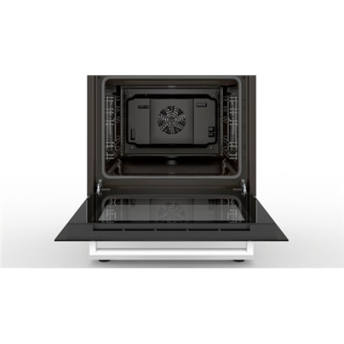 Bosch , Cooker , HKA090220U Series 2 , Hob type Vitroceramic , Oven type Electric , White , Width 60 cm , Grilling , Depth 60 cm , 66 L