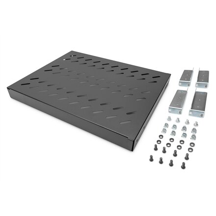 Digitus Fixed Mounting Shelf , DN-97645 , Black