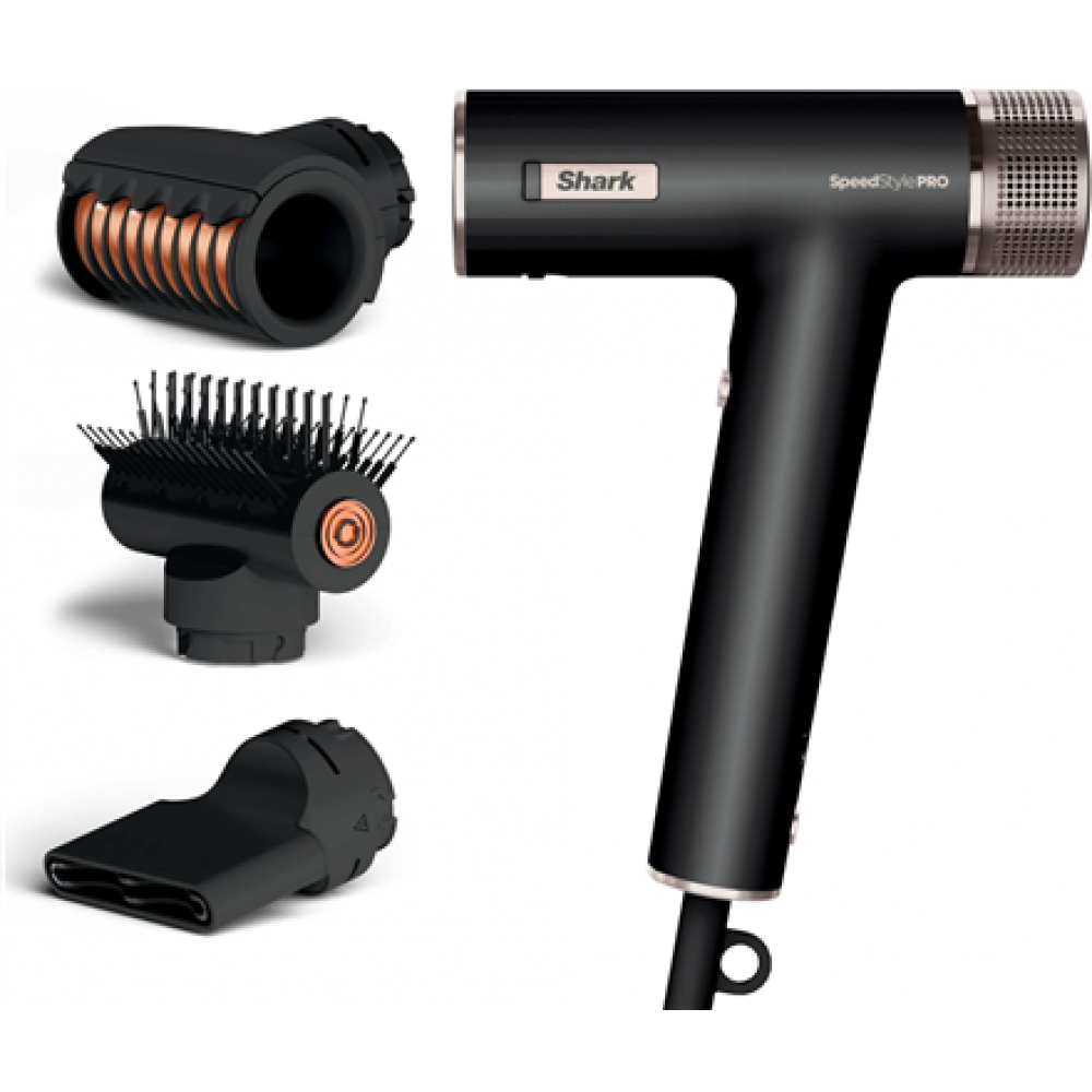 Shark , Hair dryer , HD731EU , 1750 W , Number of temperature settings 4 , Black