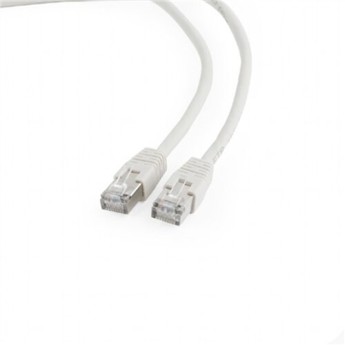 FTP Cat6 , Patch cord , Perfect connection; Foil shielded - for a reliable connection; Gold plated contacts , White , 5 m