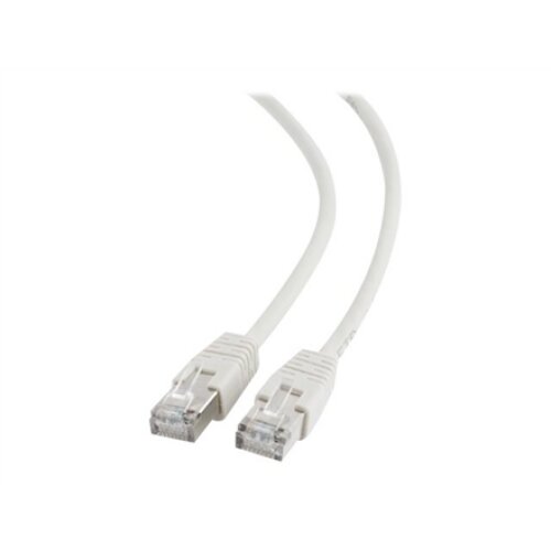 FTP Cat6 , Patch cord , Perfect connection; Foil shielded - for a reliable connection; Gold plated contacts , White , 5 m