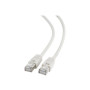 FTP Cat6 , Patch cord , Perfect connection; Foil shielded - for a reliable connection; Gold plated contacts , White , 5 m