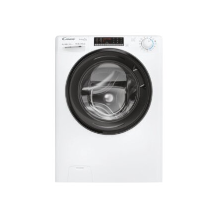 Candy , Washing machine , CSO486TWMB6/1-S , Energy efficiency class A , Front loading , Washing capacity 8 kg , 1400 RPM , Depth 54 cm , Width 60 cm , Display , Digital , Steam function , Wi-Fi