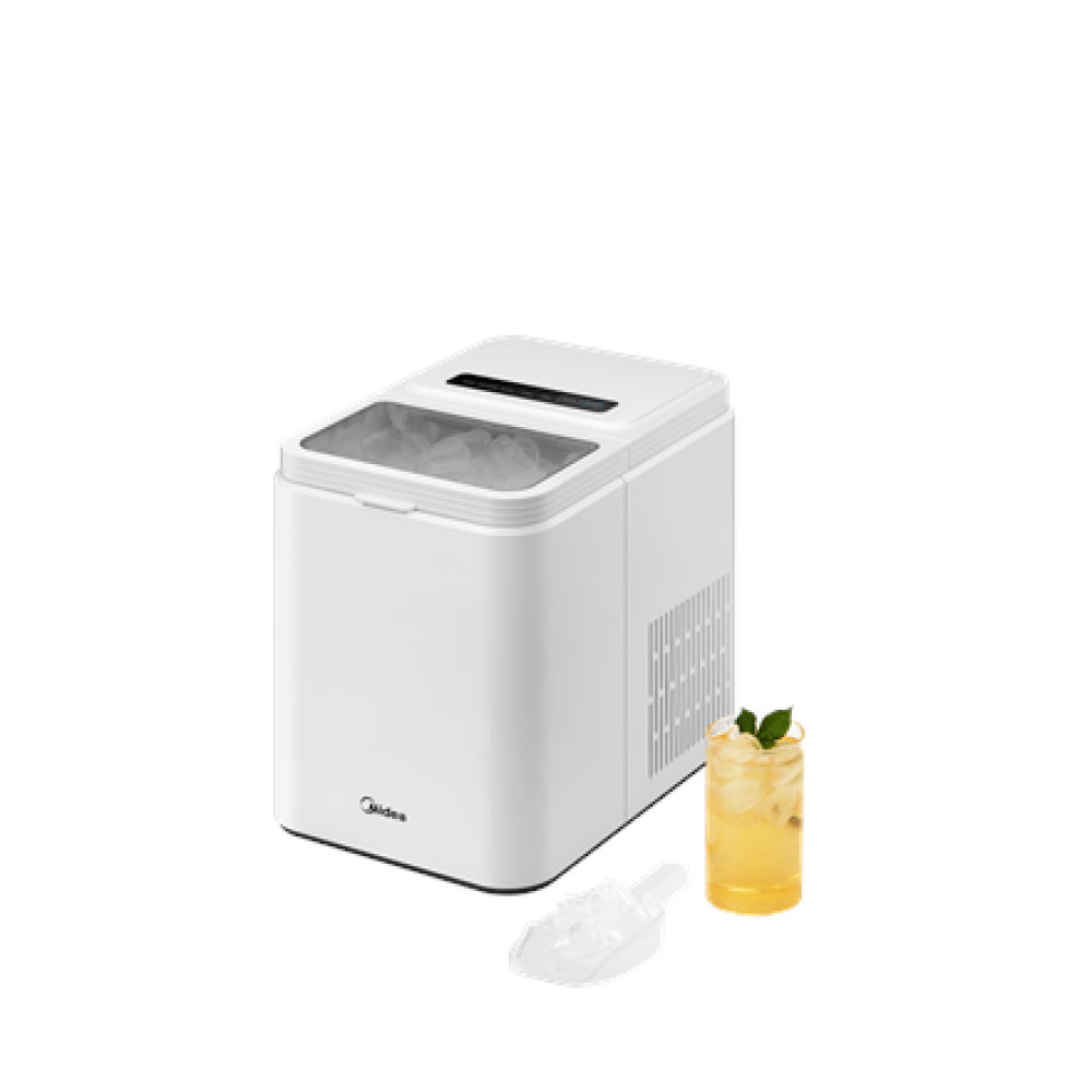 Midea Ice Maker , MERI12BG01EU , Power 180 W , Capacity 1.3 L , White