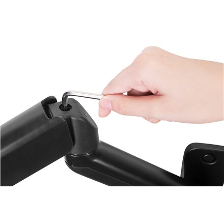 Digitus Wall mount , DA-90425 , Tilt, swivel, rotate , 15-32 , Maximum weight (capacity) 9 kg , Black