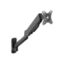 Digitus Wall mount , DA-90425 , Tilt, swivel, rotate , 15-32 , Maximum weight (capacity) 9 kg , Black