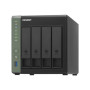 QNAP , 4-Bay QTS NAS , TS-431KX-2G , Up to 4 HDD/SSD Hot-Swap , AnnapurnaLabs Alpine , AL314 Quad-Core , Processor frequency 1.7 GHz , 2 GB , DDR3L