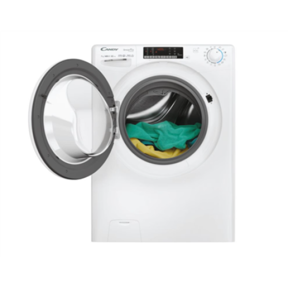 Candy , Washing Machine , CO 474TWM6/1-S , Energy efficiency class A , Front loading , Washing capacity 7 kg , 1400 RPM , Depth 49 cm , Width 60 cm , Digital , Wi-Fi , White
