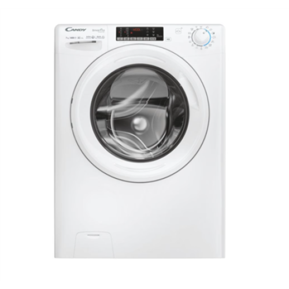 Candy Washing Machine , CO 474TWM6/1-S , Energy efficiency class A , Front loading , Washing capacity 7 kg , 1400 RPM , Depth 49 cm , Width 60 cm , Digital , Wi-Fi , White
