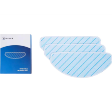 Ecovacs , Washable Mopping Pad , 3 pc(s) , Blue