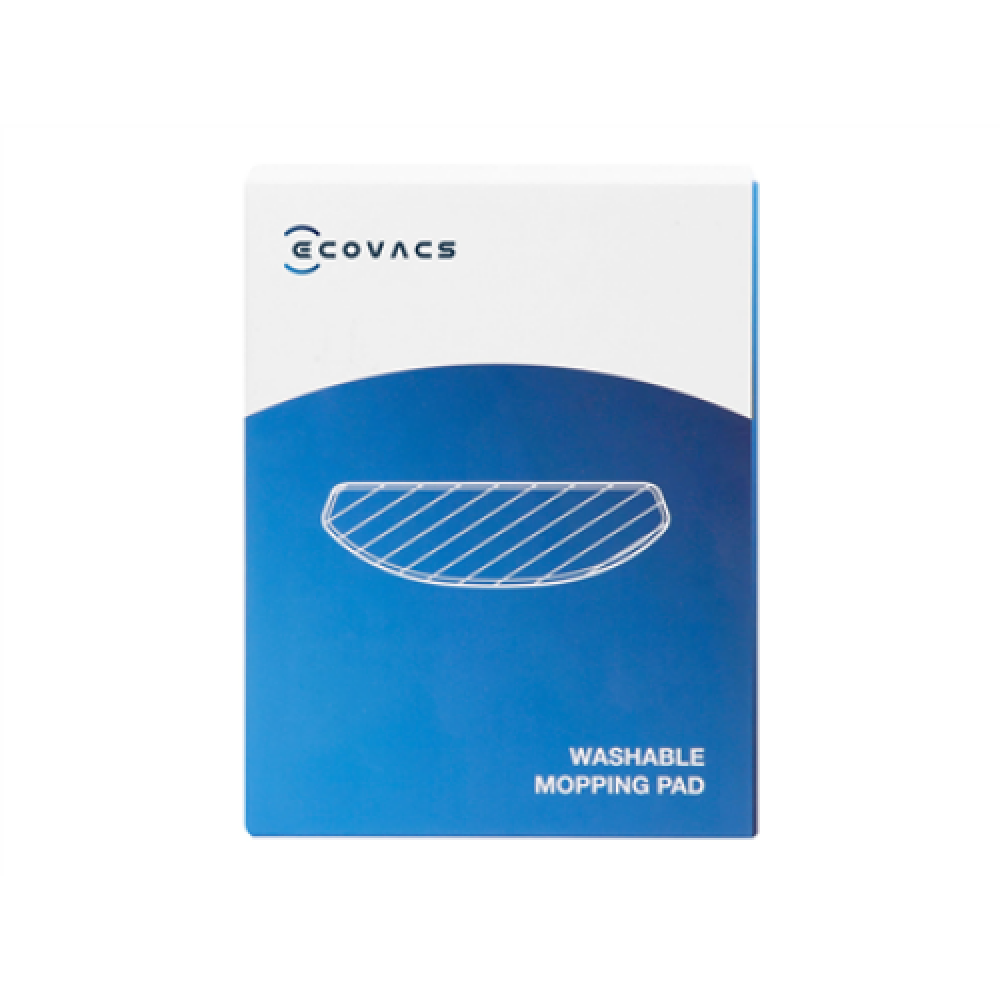 Ecovacs , Washable Mopping Pad , 3 pc(s) , Blue