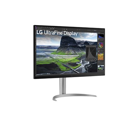 LG , 32UQ850V-W , 32 , IPS , UHD , 16:9 , 60 Hz , 5 ms , 3840 x 2160 pixels , 400 cd/m² , HDMI ports quantity 2 , Silver