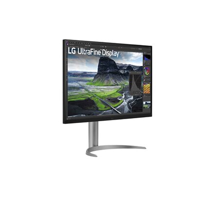 LG , 32UQ850V-W , 32 , IPS , UHD , 16:9 , 60 Hz , 5 ms , 3840 x 2160 pixels , 400 cd/m² , HDMI ports quantity 2 , Silver