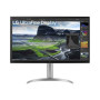 LG , 32UQ850V-W , 32 , IPS , UHD , 16:9 , 60 Hz , 5 ms , 3840 x 2160 pixels , 400 cd/m² , HDMI ports quantity 2 , Silver