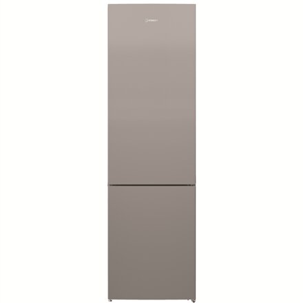 INDESIT Refrigerator , INKS 1401 S4E1 , Energy efficiency class E , Free standing , Combi , Height 202.5 cm , Fridge net capacity 266 L , Freezer net capacity 120 L , 38 dB , Silver