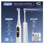 Oral-B Electric Toothbrush , iO6 & OxyJet , Rechargeable , For adults , Number of brush heads included 2 , Number of teeth brushing modes 5 , White