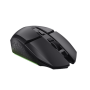 Trust , Illuminated Gaming Mouse , GXT 110 Felox , Wireless , 2.4GHz , Black