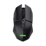 Trust , Illuminated Gaming Mouse , GXT 110 Felox , Wireless , 2.4GHz , Black