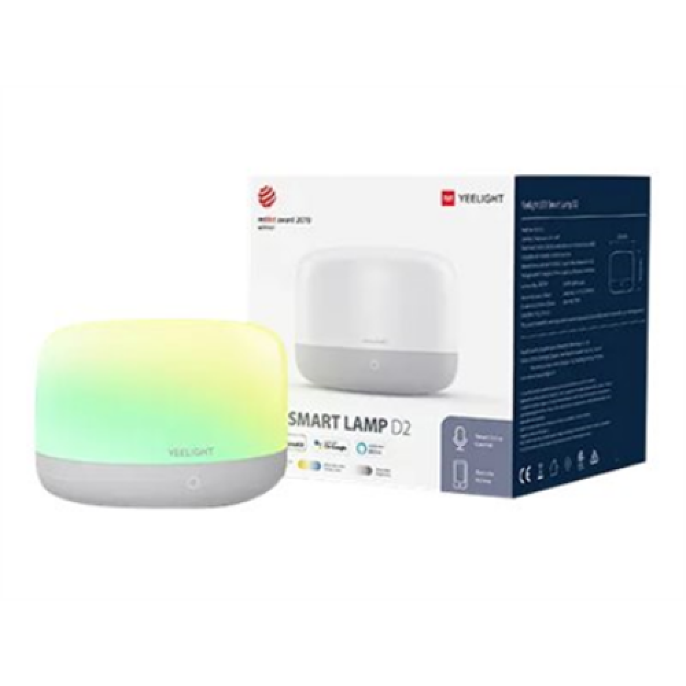 Yeelight Bedside Lamp , D2 , 5 W , 1700–6500 K , RGB , 25000 h , LED lamp , 100-240 V
