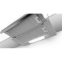 Bosch , Hood , DFT63AC50 Series 4 , Energy efficiency class D , Telescopic , Width 60 cm , 368 m³/h , Mechanical , Silver , LED