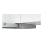 Bosch , Hood , DFT63AC50 Series 4 , Energy efficiency class D , Telescopic , Width 60 cm , 368 m³/h , Mechanical , Silver , LED