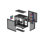 Deepcool CG530 4F , Black , Mid Tower , Power supply included No , ATX PS2
