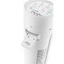 Gallet Column fan , GALVEN82T , Tower Fan , White , Diameter 23 cm , Number of speeds 3 , Oscillation , 45 W , Remote control