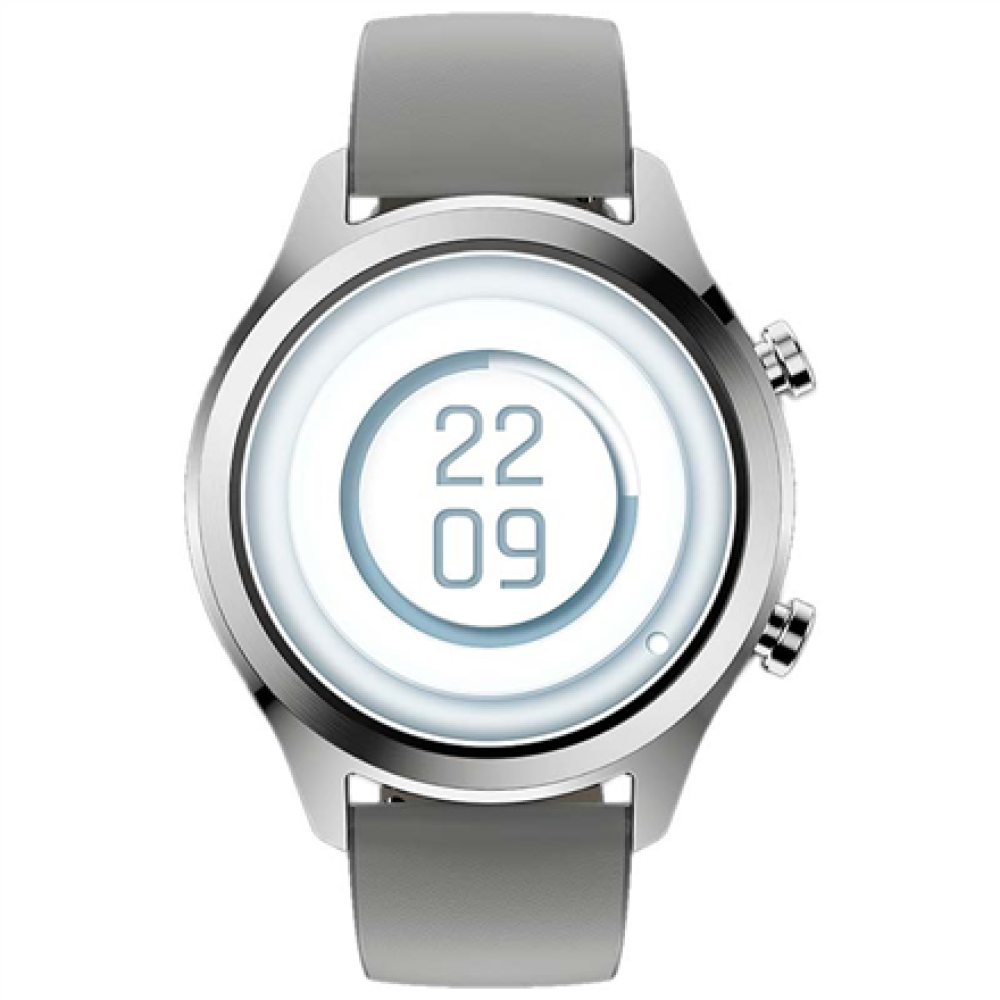 Smart Watch , C2 plus , Smart watches , NFC , GPS (satellite) , AMOLED , 1.3” , Activity monitoring 24/7 , Waterproof , Bluetooth , Wi-Fi , Platinum