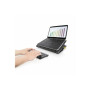 Targus Stand , Chill Mat with 4 USB-A Port Hub - for up to 16-inch Laptops , Black/Grey