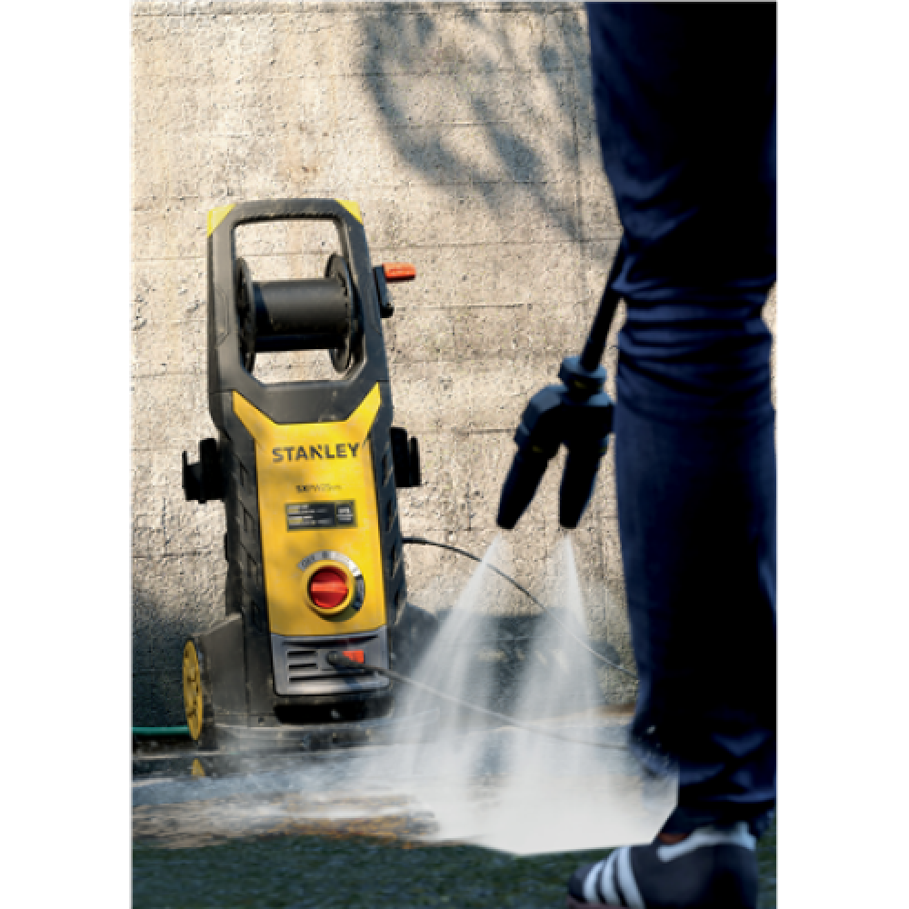 STANLEY SXPW25DTS-E High Pressure Washer (2500 W, 150 bar, 810 l/h) , Stanley 2500 W , 150 bar , 810 l/h