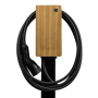 Teltonika Energy TeltoCharge 32A, 3 phase, 22kW, type 2 5m cable, WiFi/BLE/ETH/NFC/RS485 Wooden front cover