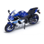 MSZ Motorcycle Yamaha 1:12 YZF-R1 This model is a 1:12 scale motorcycle; Height 10 cm, Width 6.3 cm, Depth 17.3 cm
