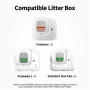 PETKIT , PURA MAX 2 Self-Cleaning Cat Litter, Green + Magnetic Cat Litter Remover for Tofu Litter , P99022