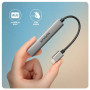 AXAGON ALU STRIP USB-C 4 port hub , HUE-STC