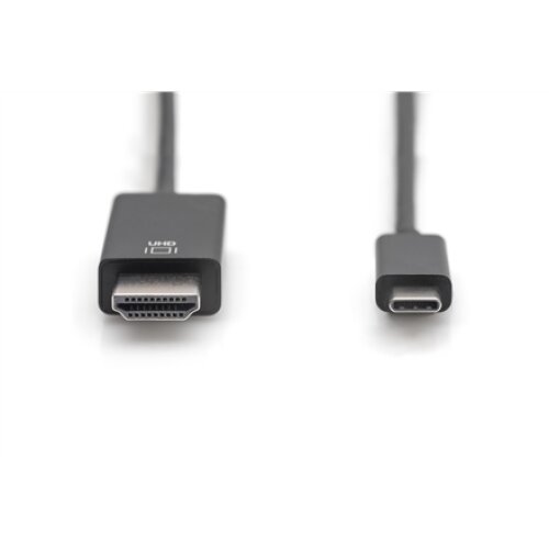 Digitus USB Type-C adapter cable, Type-C to HDMI A M/M, 2.0m, 4K/60Hz, 18GB, bl, gold , Digitus , USB Type-C adapter cable , AK-300330-020-S , USB-C to HDMI