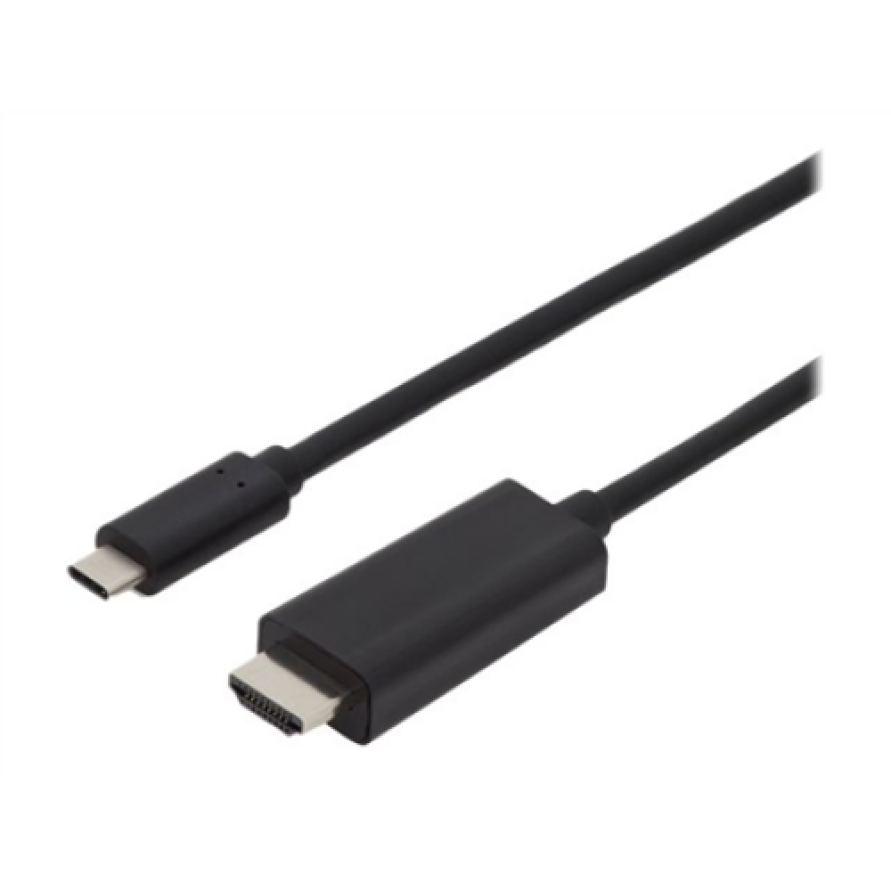 Digitus USB Type-C adapter cable, Type-C to HDMI A M/M, 2.0m, 4K/60Hz, 18GB, bl, gold , Digitus , USB Type-C adapter cable , AK-300330-020-S , USB-C to HDMI USB Type-C
