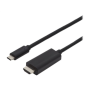 Digitus USB Type-C adapter cable, Type-C to HDMI A M/M, 2.0m, 4K/60Hz, 18GB, bl, gold , Digitus , USB Type-C adapter cable , AK-300330-020-S , USB-C to HDMI USB Type-C