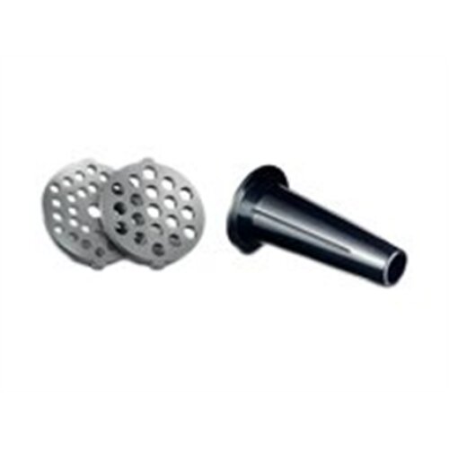 TEFAL , Meat mincer , NE105838 , Black , 1400 W , Number of speeds 1 , Throughput (kg/min) 1.7 , The set includes 3 stainless steel sieves for medium or coarse grinding.