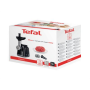 TEFAL , Meat mincer , NE105838 , Black , 1400 W , Number of speeds 1 , Throughput (kg/min) 1.7 , The set includes 3 stainless steel sieves for medium or coarse grinding.
