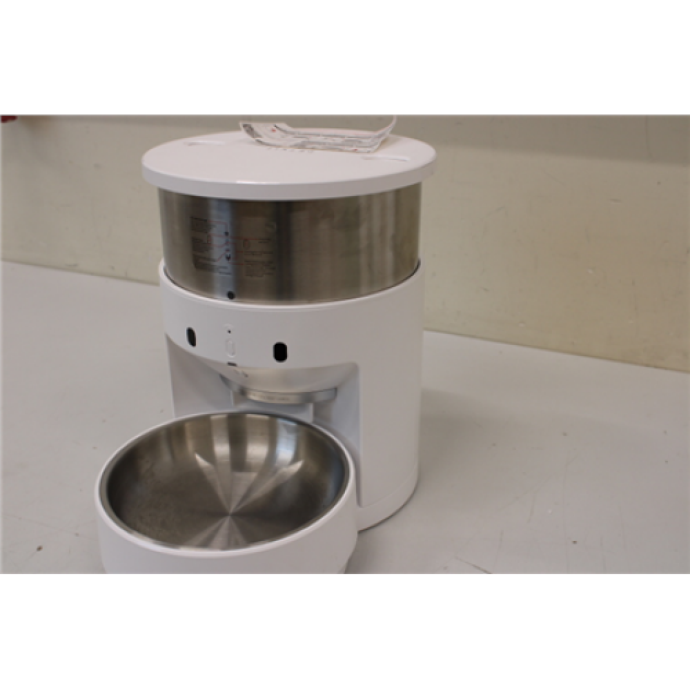 SALE OUT. PETKIT , Fresh element 3 , Smart pet feeder , Capacity 3 L , Material Stainless steel and ABS , White , DAMAGED PACKAGING, USED, SCRATCHED, DIRTY