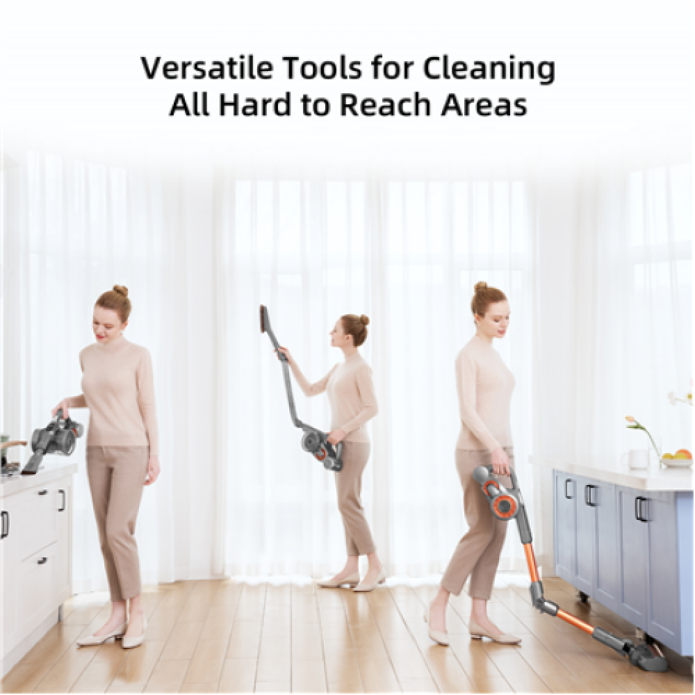 Jimmy , Vacuum Cleaner , H9 Pro , Cordless operating , 600 W , 28.8 V , Operating time (max) 80 min , Silver/Cooper , Warranty 24 month(s)