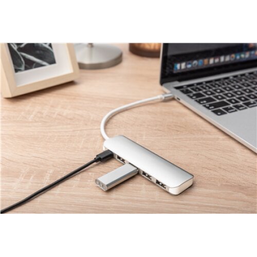 Digitus , Charging , USB Type-C 4 port hub (USB 3.0) + PD