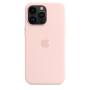 Apple 14 Pro Max Silicone Case with MagSafe Chalk Pink