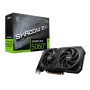 MSI GeForce RTX 5060 Ti 16G SHADOW 2X OC PLUS Bulk Pack , NVIDIA , 16 GB , GeForce RTX 5060 Ti , GDDR7 , HDMI ports quantity 1 , PCI Express Gen 5 x16 (uses x8)