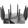 Wi-Fi 6 Tri-Band Gigabit Gaming Router , ROG GT-AXE11000 Rapture , 802.11ax , 1148+4804+4804 Mbit/s , 10/100/1000/2500 Mbit/s , Ethernet LAN (RJ-45) ports 5 , Mesh Support Yes , MU-MiMO Yes , No mobile broadband , Antenna type External , 2xUSB 3.2