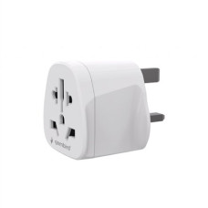Gembird World to UK power adapter plug, 10 A , A-AC-UKMINTF