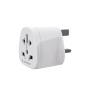 Gembird World to UK power adapter plug, 10 A , A-AC-UKMINTF