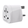 Gembird World to UK power adapter plug, 10 A , A-AC-UKMINTF