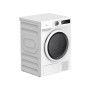 Midea Dryer Machine , MD110H80/W-HR , Energy efficiency class E , Front loading , 8 kg , Heat pump , LED , Depth 60 cm , White