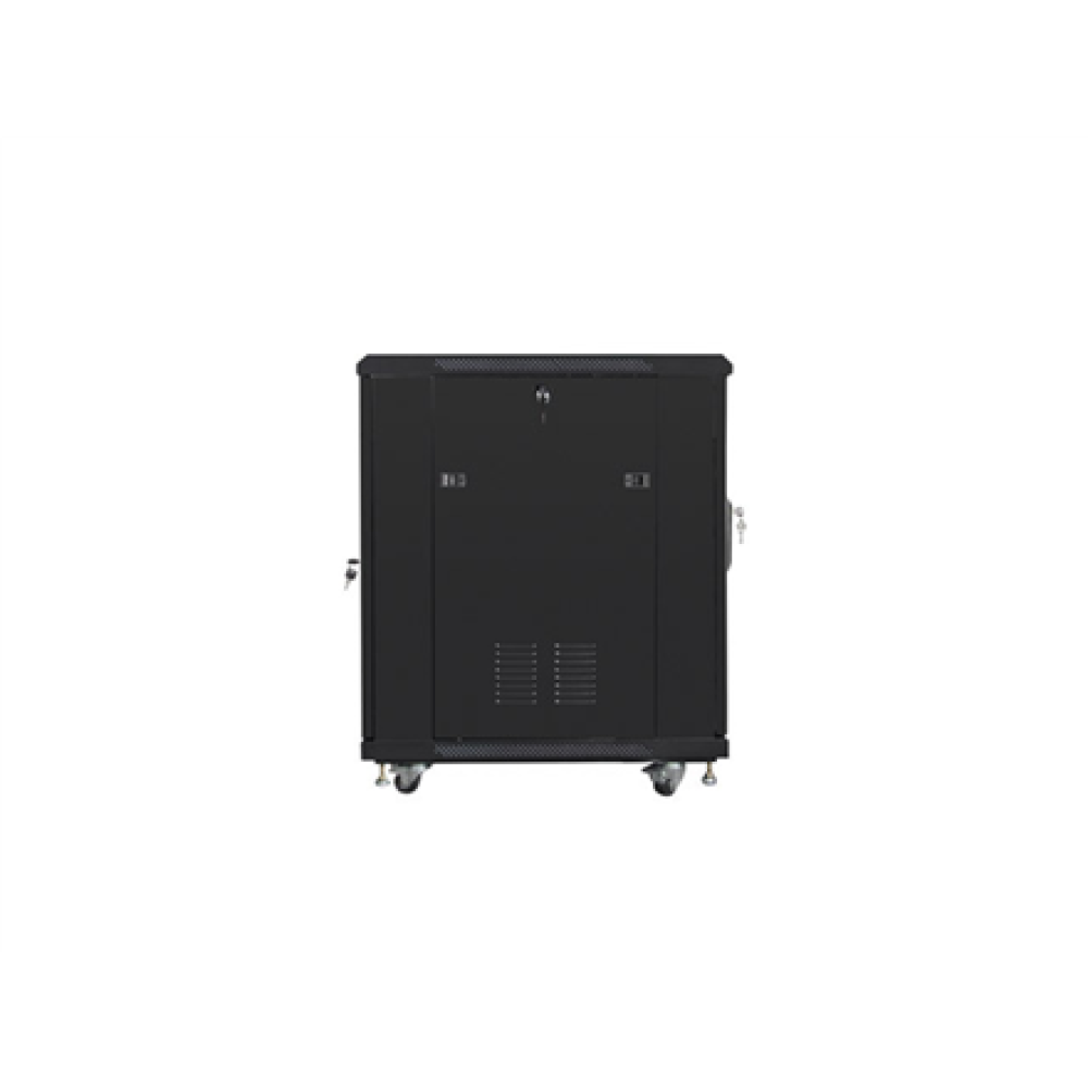Lanberg , Rack cabinet 19 free-standing 15U/600x800 (flat pack) with mesh door , FF01-6815-23B , Black